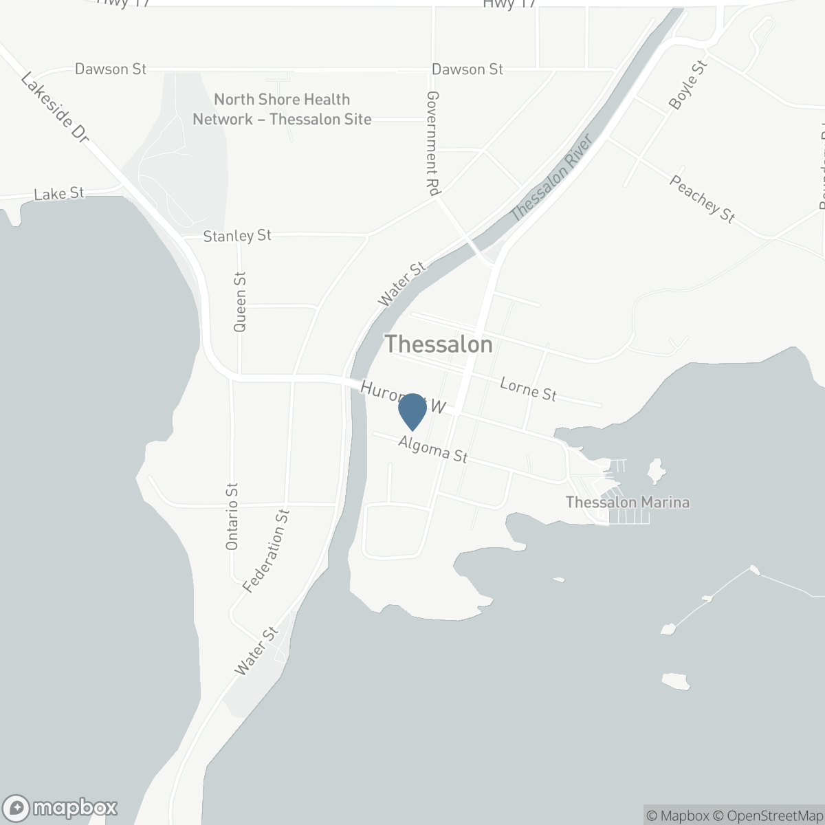 17 Huron ST W, Thessalon, Ontario P0R 1L0